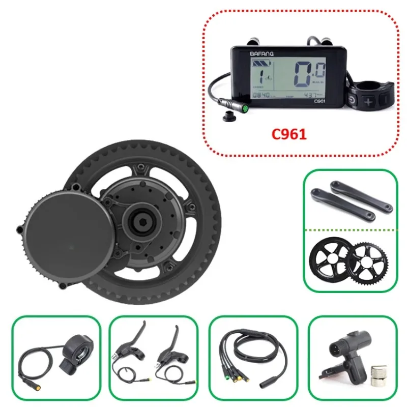 E-bike-motor G340, middenmotor - Mid Drive Motor Kit 52V 1000W recensie en prijs